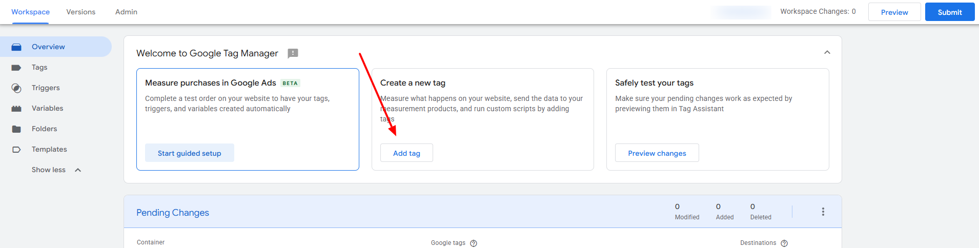 The Add a new tag option in Google Tag Manager.png